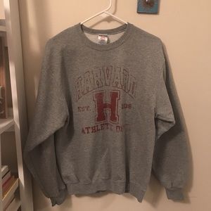 Harvard athletics vintage crewneck